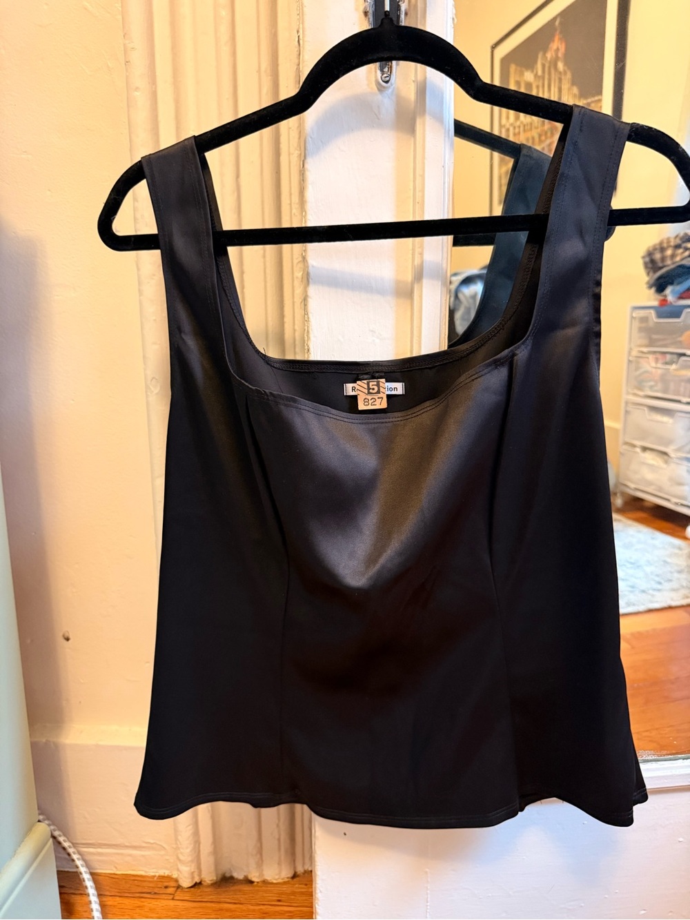 Reformation Black Going Out Top